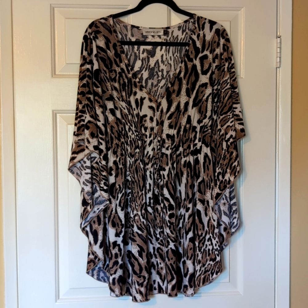 NWOT Veronica M tunic top/mini dress sz L